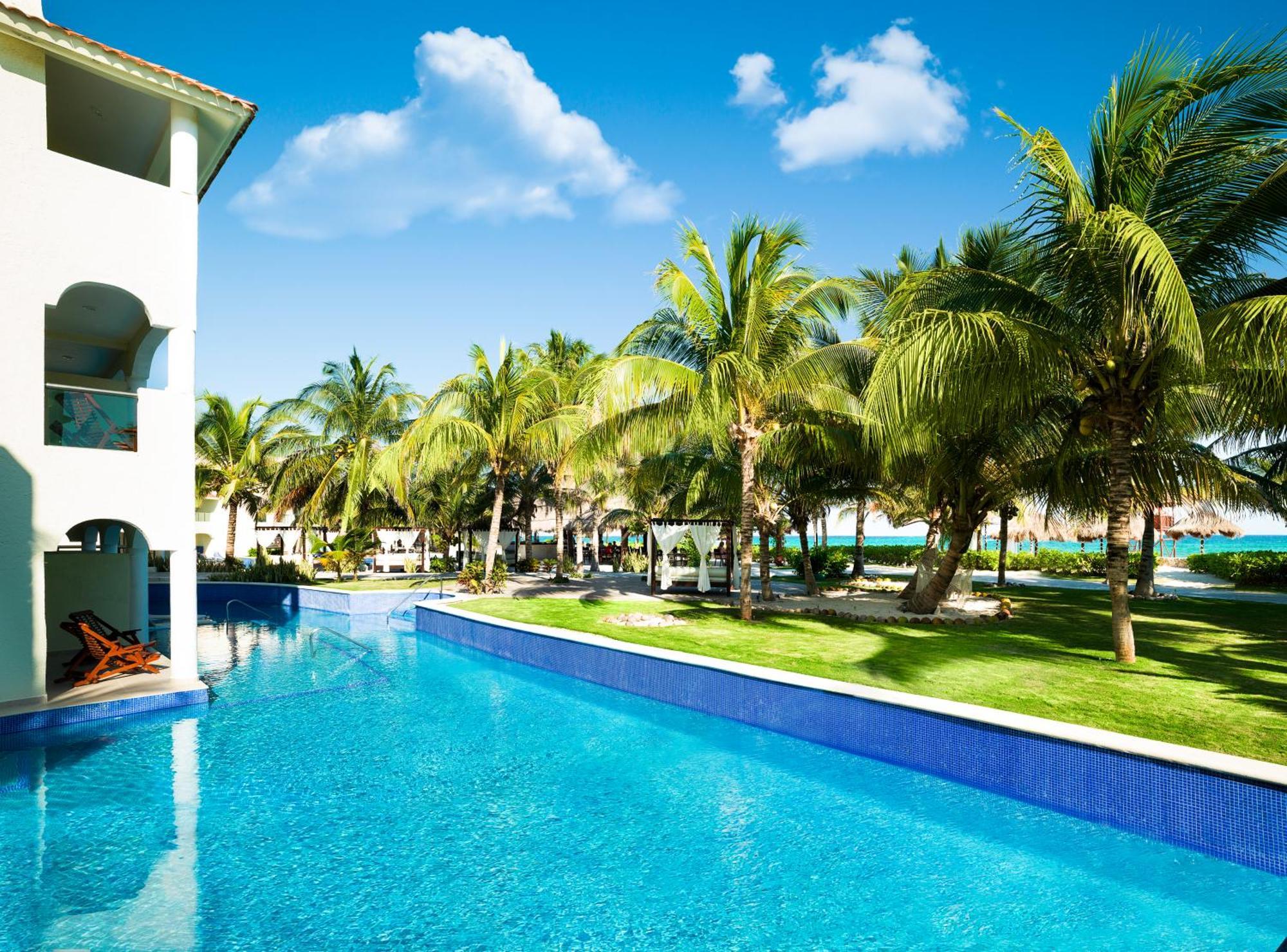 El Dorado Royale Catamaran, Cenote & More Inclusive (Adults Only) Puerto Morelos Bagian luar foto